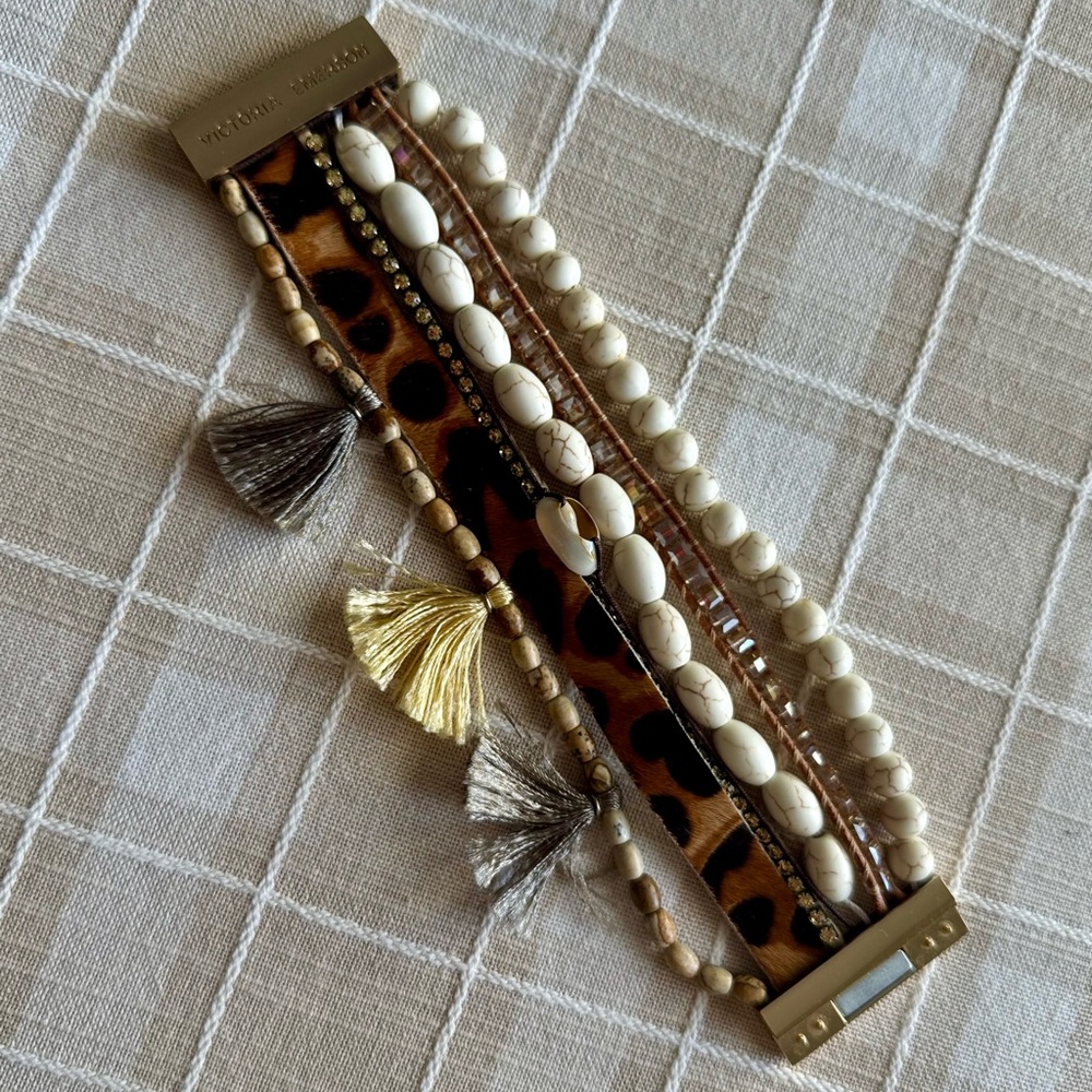 NWT Victoria Emerson Multi Strand BOHO Bracelet 🌟